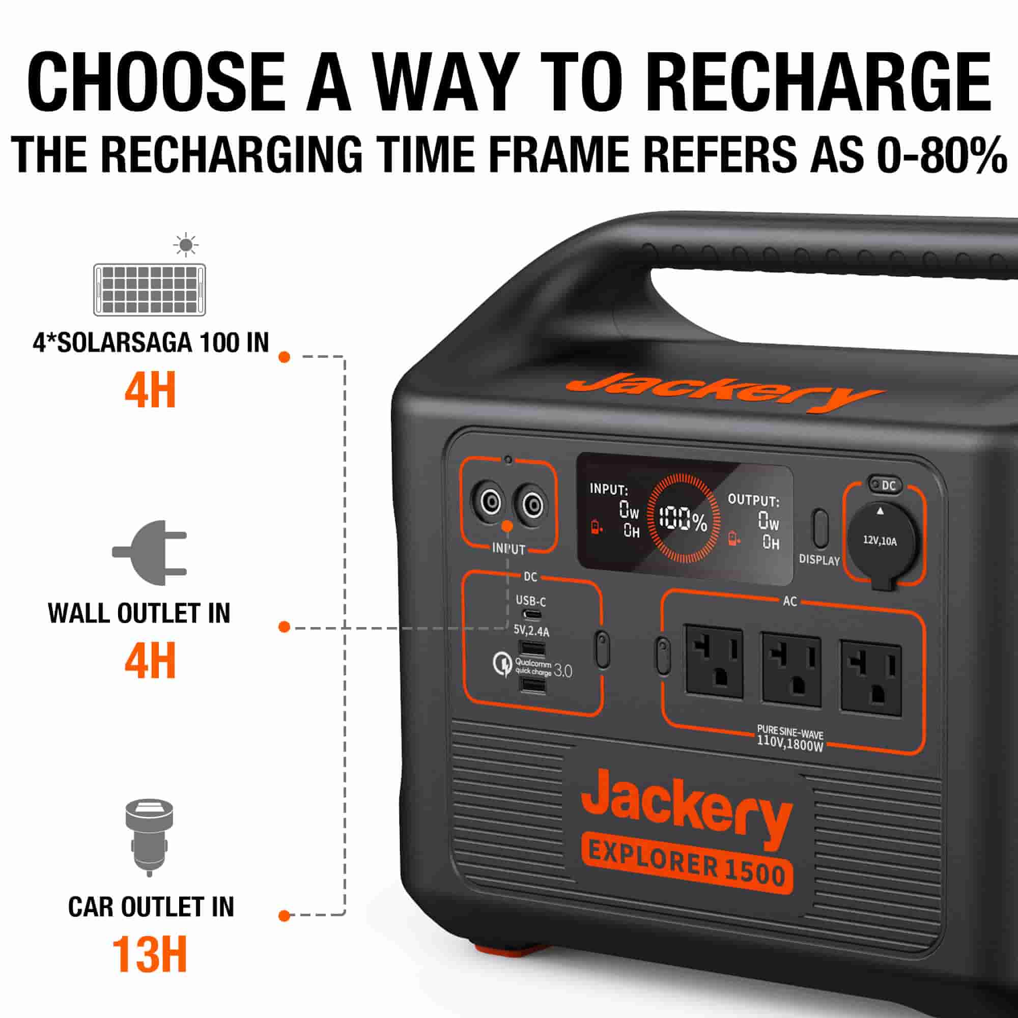 Jackery Explorer 1500 Portable Power Station - Image 3