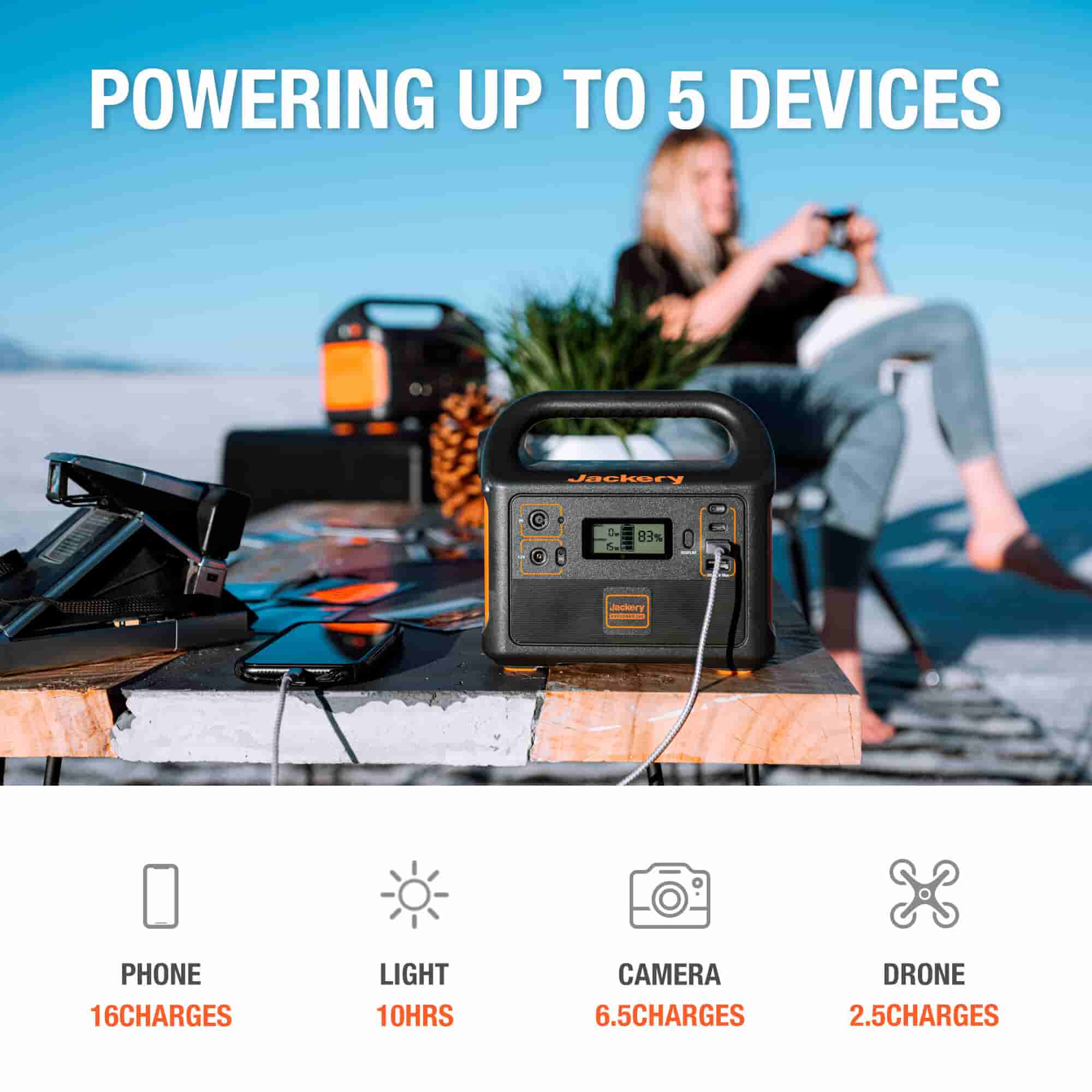 Jackery Explorer 160 Portable Power Station - Image 3