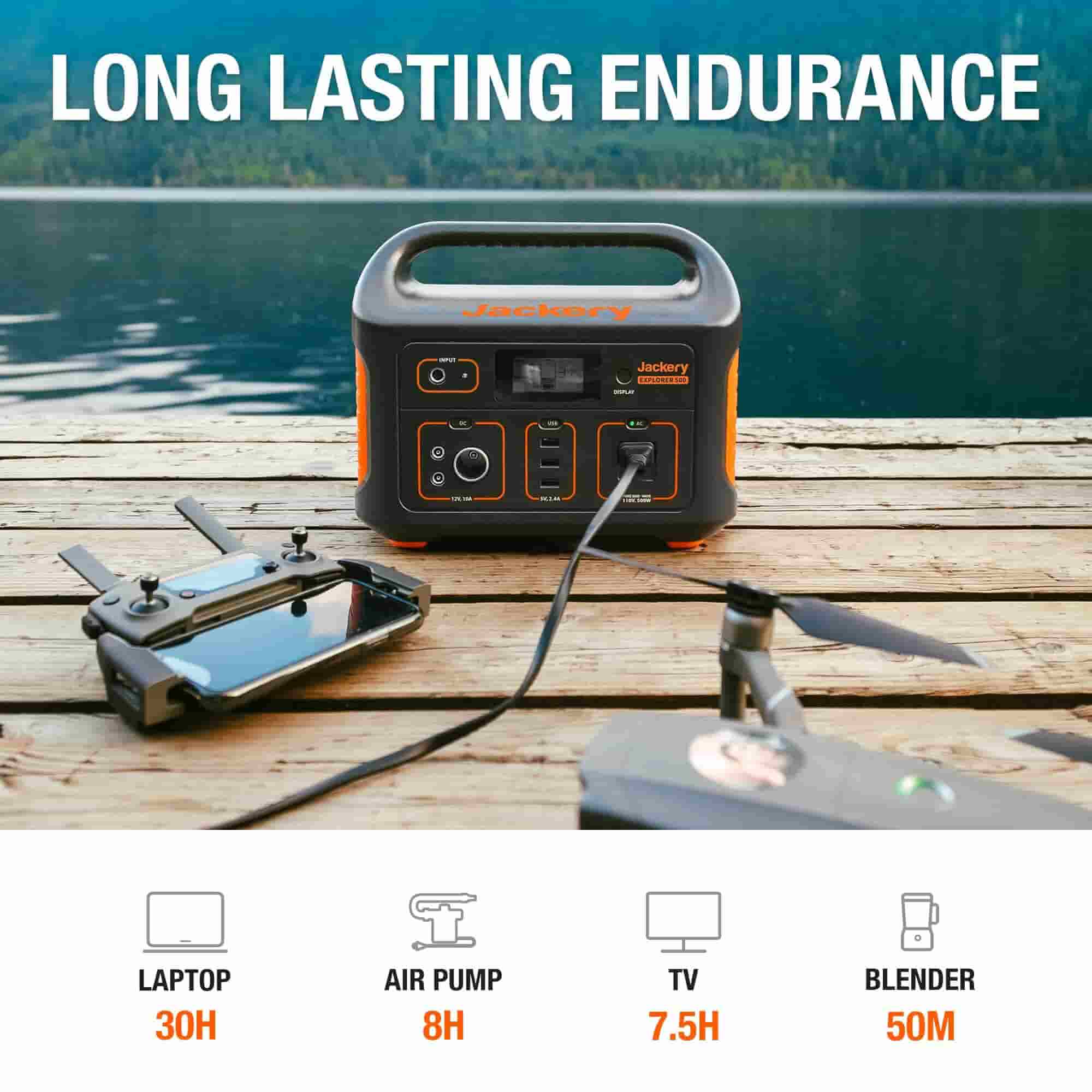 Jackery Explorer 500 Portable Power Station - Image 3