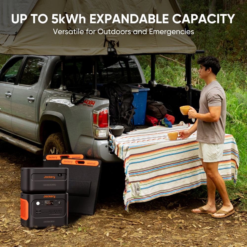 Jackery Explorer 1000 Plus Portable Power Station (Refurbished) - Image 3