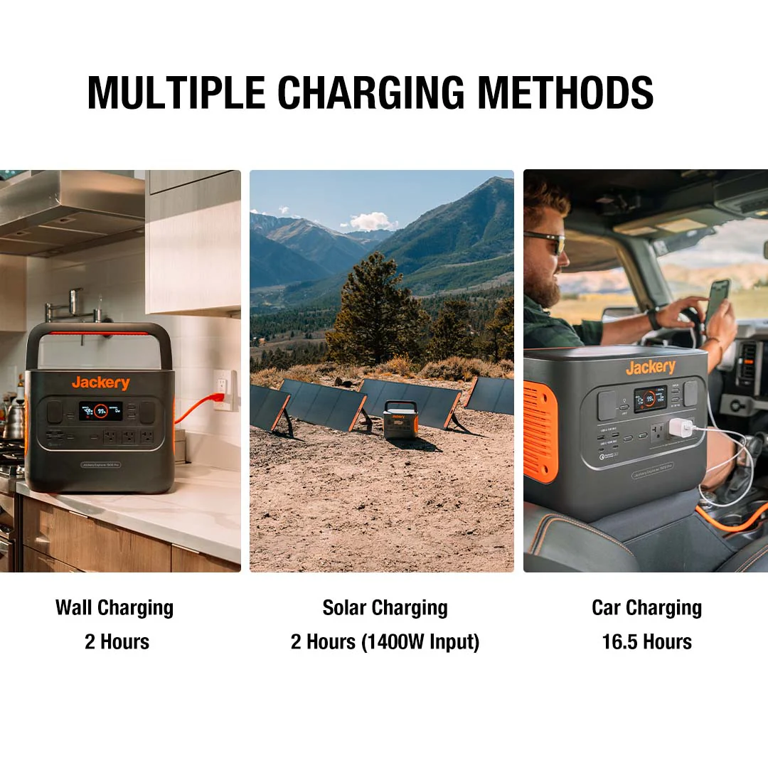 Jackery Explorer 1500 Pro Portable Power Station (Refurbished) - Image 2