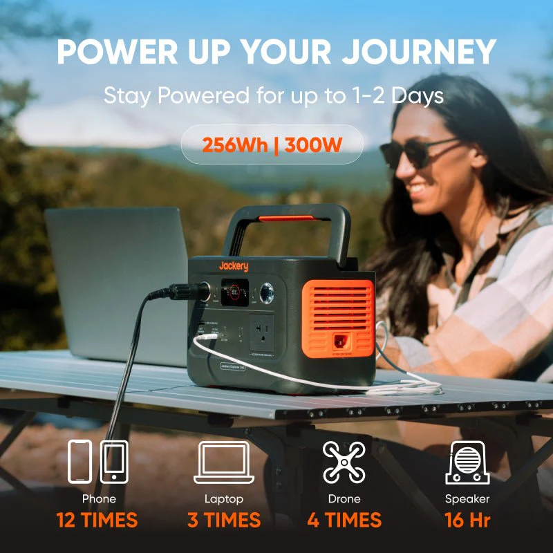 Jackery Explorer 240 v2 Portable Power Station (Refurbished) - Image 8