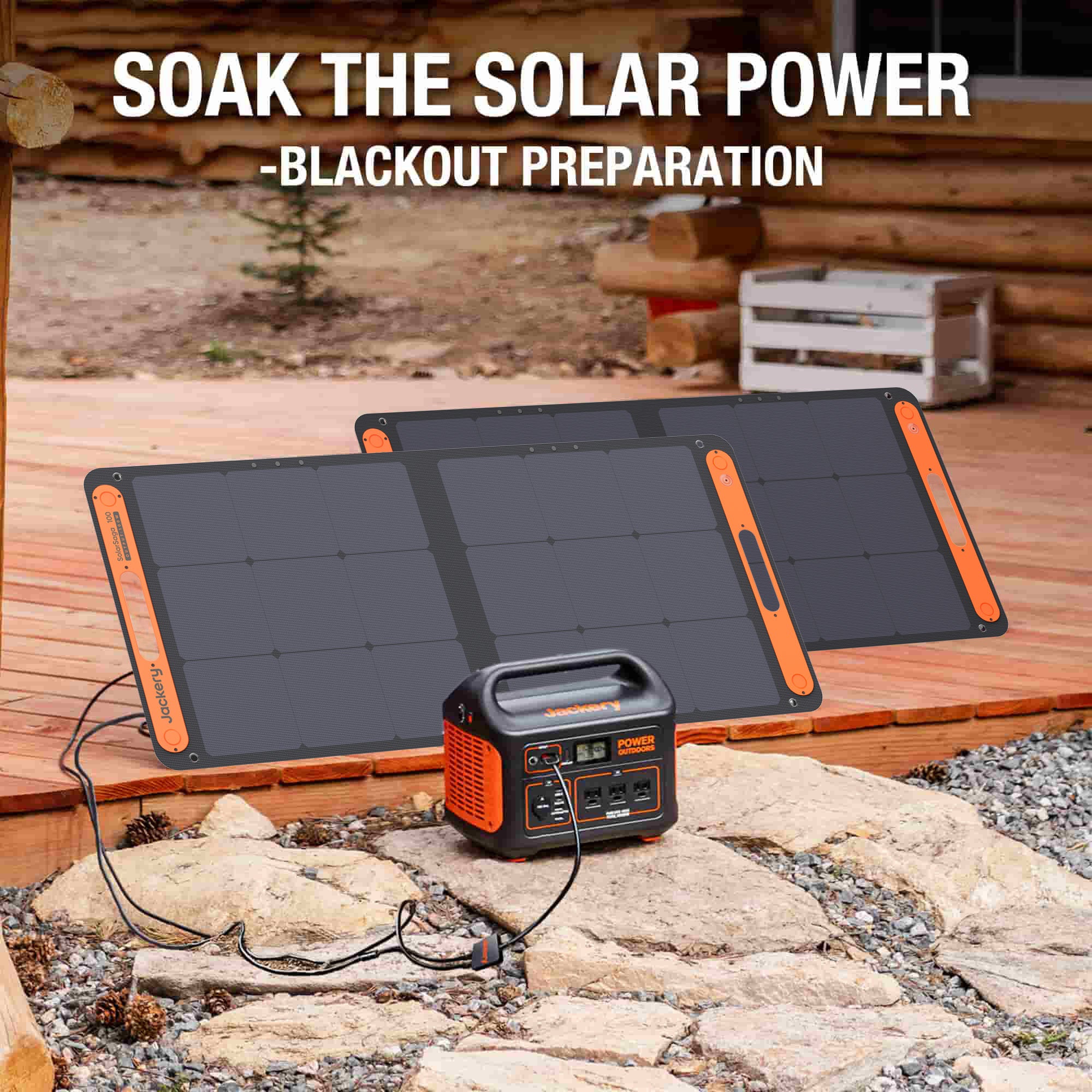 Jackery SolarSaga 100W Solar Panel  (Refurbished) - Image 6